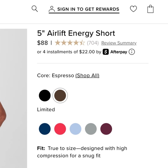 Alo Airlift Matching Set in Copper ⚡️⚡️ - Picture 5 of 6